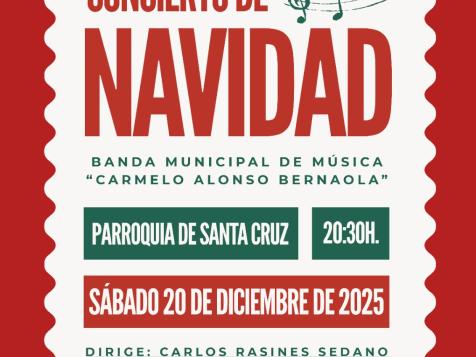 CONCIERTO DE NAVIDAD BANDA MUNICIPAL