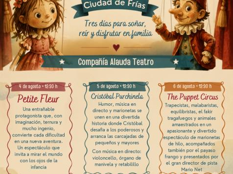 Festival de Títeres. Ciudad de Frías Festival de Títeres. Ciudad de Frías