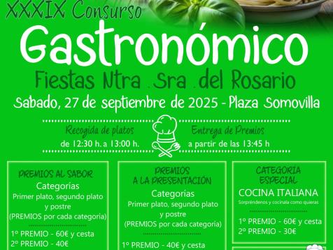 XXXIX Concurso Gastronómico