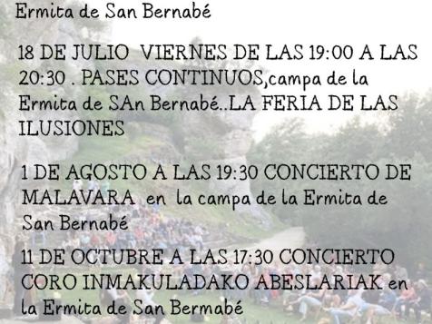 Actiidades culturales