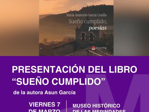 PRESENTACIÓN DEL LIBRO "SUEÑO CUMPLIDO"