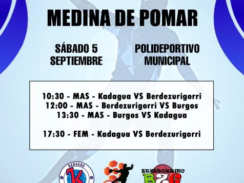 II Torneo de Balonmano Zona Norte Medina de Pomar.