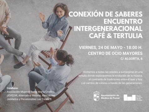 Conexión de saberes encuentro intergeneracional café & tertulia
