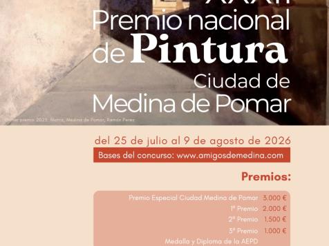 XXXII Premio nacional de Pintura Ciudad de Medina de Pomar. XXXII Premio nacional de Pintura Ciudad de Medina de Pomar.