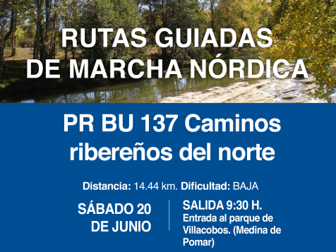 Rutas Guiadas de Marcha Nórdica.