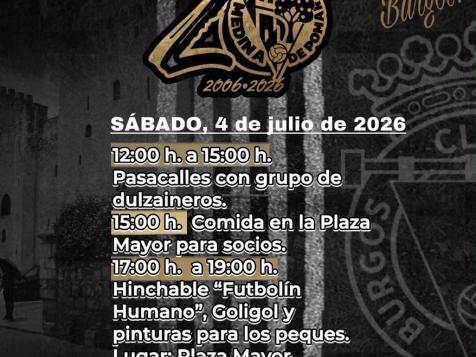 XX ANIVERSARIO PEÑA BCF MEDINA DE POMAR