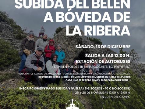 SUBIDA DEL BELÉN A BÓVEDA