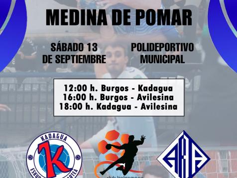 I TORNEO DE BALONMANO ZONA NORTE - MEDINA DE POMAR