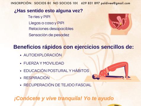 TALLER "SALUD PARA EL SUELO PÉLVICO"