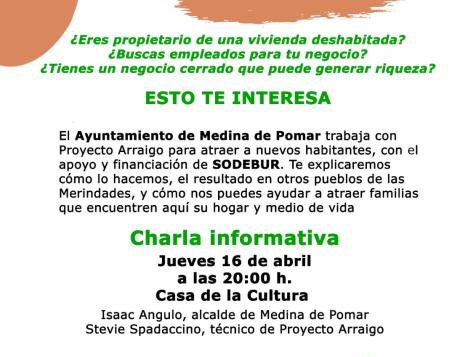 Charla Informativa. Proyecto Arraigo. 