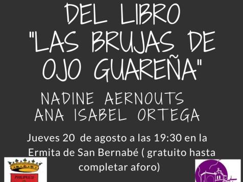 Presentación libro "Las Brujas de Ojo Guareña" Ana Isabel Ortega Presentación libro "Las Brujas de Ojo Guareña" Ana Isabel Ortega
