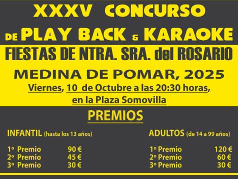 XXXV CONCURSO DE PLAY BACK Y KARAOKE 