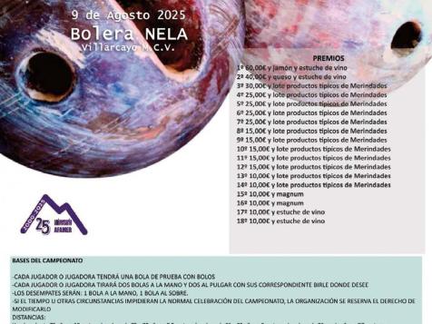 IX CAMPEONATO DE BOLOS