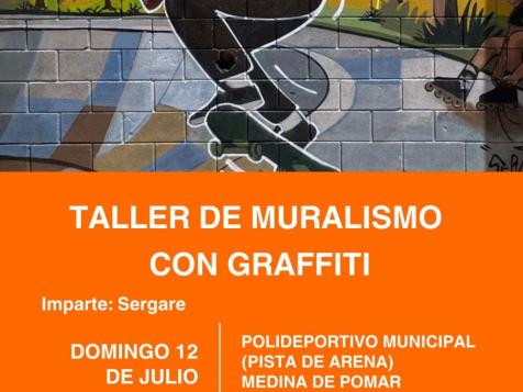 Taller de Muralismo con graffiti. Taller de Muralismo con graffiti.
