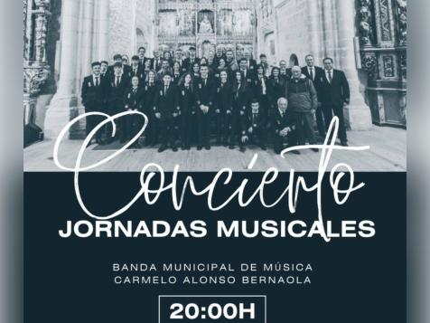 Concierto Jornadas Musicales. Banda Municipal de Música Carmelo Alonso Bernaola.