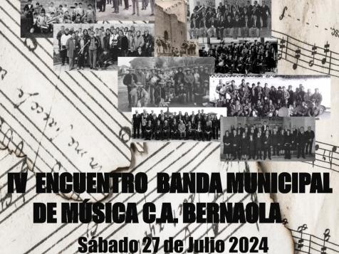 IV Encuentro Banda Municipal de Música C.A. Bernaola. 
