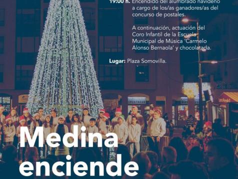 MEDINA ENCIENDE LA NAVIDAD