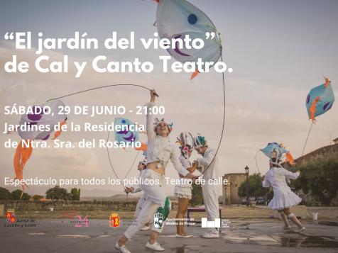 "El jardín del viento" de Cal y Canto Teatro 