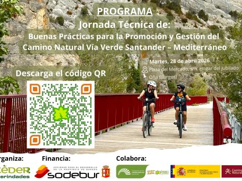 Jornada Técnica de Buenas Prácticas para la Promoción y Gestión del Camino Natural Vía Verde Santander - Mediterráneo