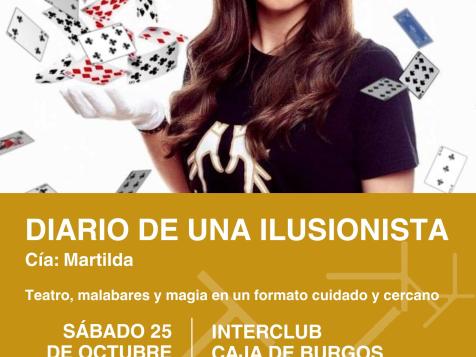 ESPECTÁCULO "DIARIO DE UNA ILUSIONISTA"