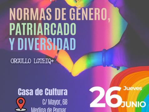 CHARLA-COLOQUIO "NORMAS DE GÉNERO, PATRIARCADO Y DIVERSIDAD"