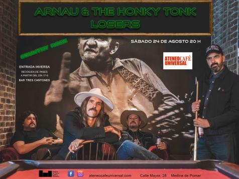 Concierto Country "Arnau & The honky losers"