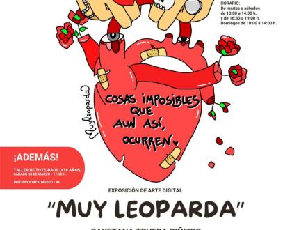 Exposición de arte digital "Muy Leoparda"